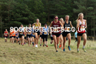 Senior womens 2021 North Eastern Harrier League, Druridge Bay. Photo: David T. Hewitson/Sports for All Pics